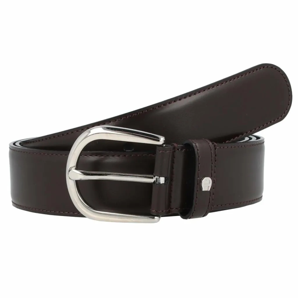 AIGNER Herrengürtel|Damengürtel<Business Gürtel Leder ebony