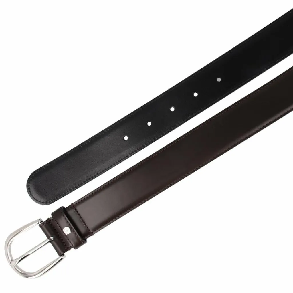 AIGNER Herrengürtel|Damengürtel<Business Gürtel Leder ebony