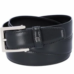 AIGNER Herrengürtel<Business Gürtel Leder black