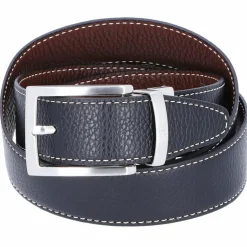 AIGNER Herrengürtel<Business Wendegürtel Leder black