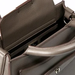 AIGNER Cavallo Handtasche Leder 24 cm