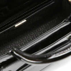 New AIGNER Cavallo Handtasche Leder 28 cm black