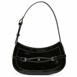 Online AIGNER Cavallo Schultertasche Leder 26 cm black