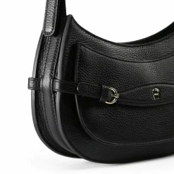 Outlet AIGNER Cavallo Schultertasche Leder 26 cm black