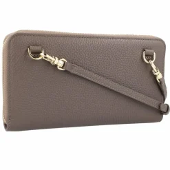 AIGNER Abendtaschen & Clutches<Clutch Geldbörse Leder 20 cm coal brown