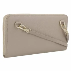 AIGNER Abendtaschen & Clutches<Clutch Geldbörse Leder 20 cm alpaca beige