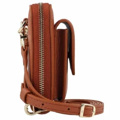 AIGNER Abendtaschen & Clutches<Clutch Geldbörse Leder 20 cm cognac brown