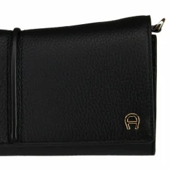 AIGNER Abendtaschen & Clutches<Clutch Geldbörse RFID Schutz Leder 21 cm black