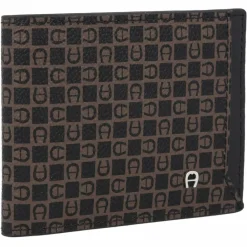 Outlet AIGNER Daniele Geldbörse Leder 10.5 cm dadino brown