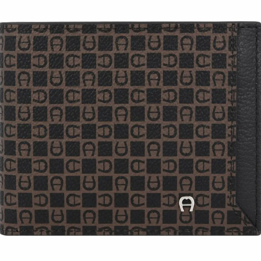 Herren AIGNER Daniele Geldbörse Leder 11 cm