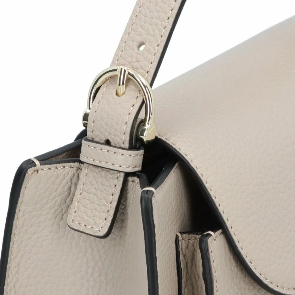 AIGNER Delia Handtasche Leder 24 cm alpaca beige