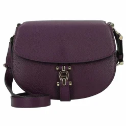 AIGNER Henkeltaschen<Delia Handtasche Leder 20 cm plum