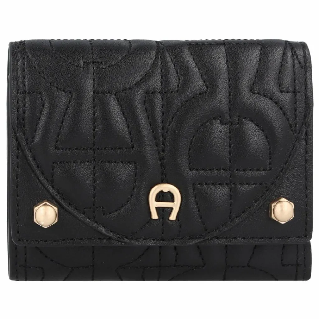 Best AIGNER Diadora Geldbörse Leder 10,5 cm black