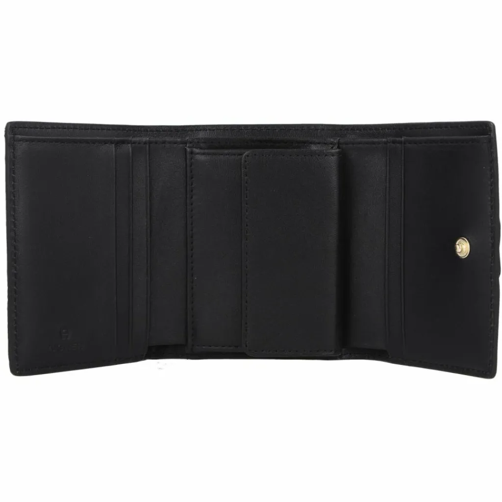 Best AIGNER Diadora Geldbörse Leder 10,5 cm black