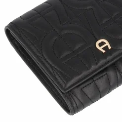 Best AIGNER Diadora Geldbörse RFID Schutz Leder 10.5 cm black