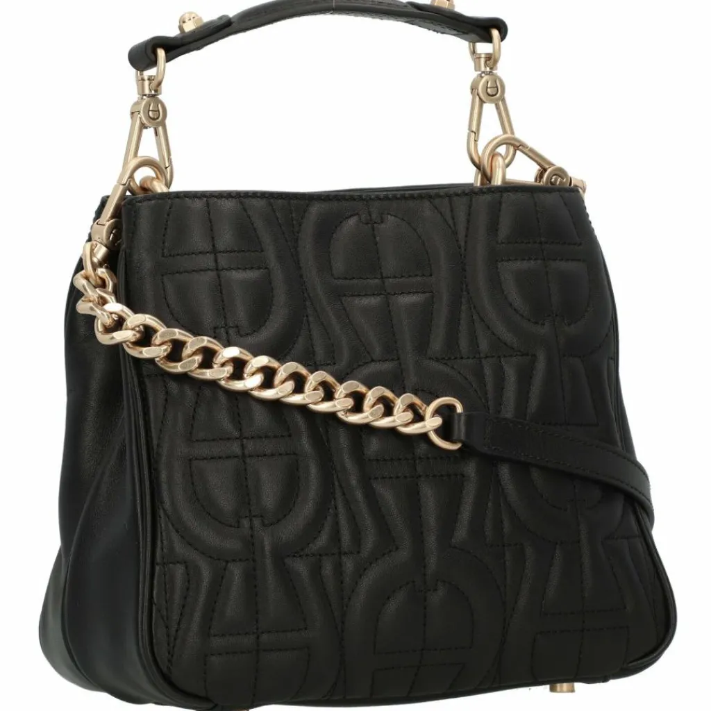 AIGNER Henkeltaschen<Diadora Handtasche Leder 20 cm black