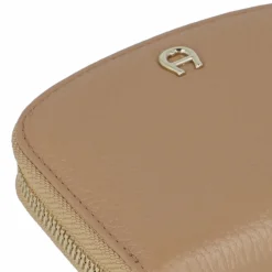 AIGNER Visitenkartenetuis<Diadora Kreditkartenetui RFID Schutz Leder 11 cm trench beige