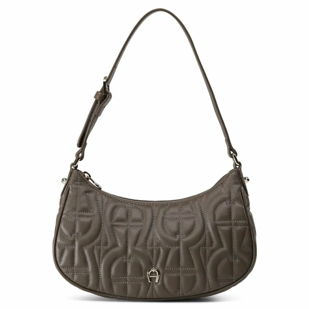 AIGNER Diadora Schultertasche Leder 25 cm