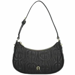 AIGNER Henkeltaschen|Schultertaschen<Diadora Schultertasche Leder 25 cm black