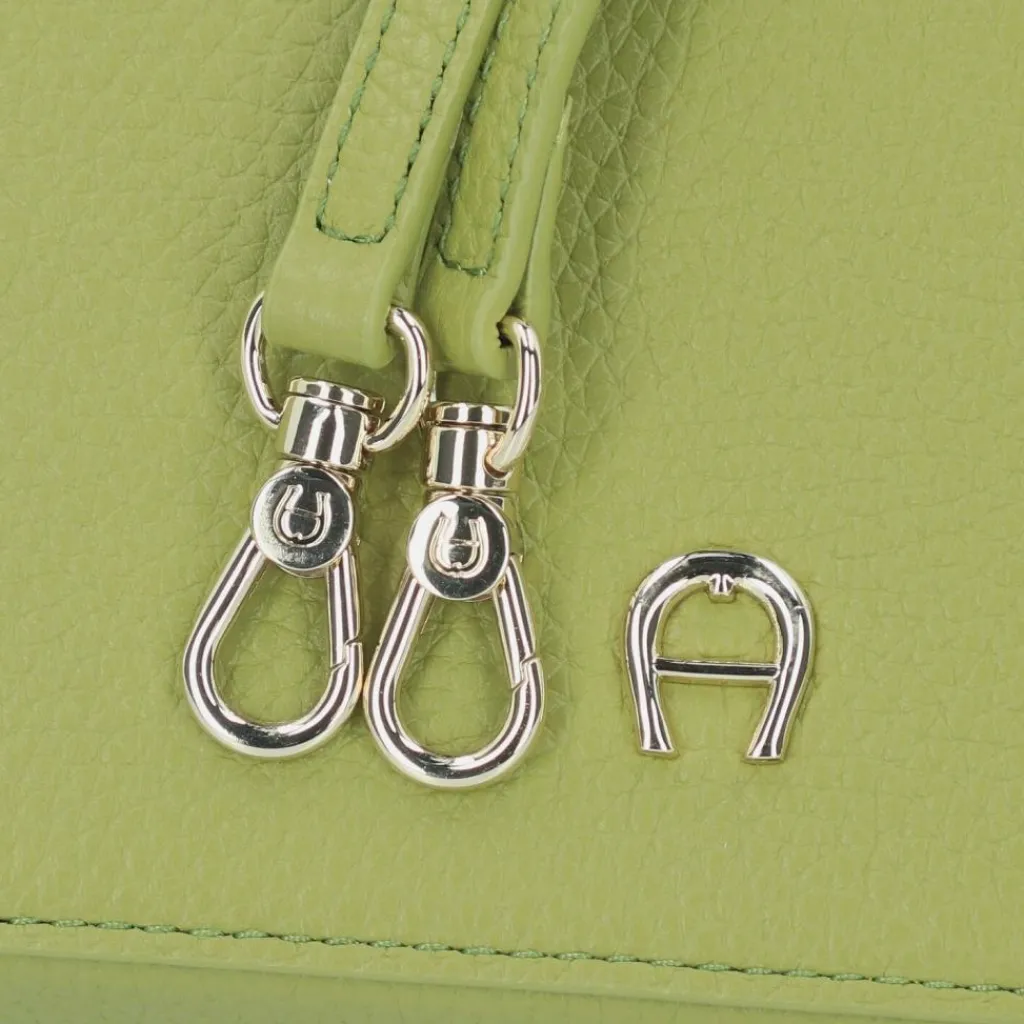 AIGNER Diadora Umhängetasche Leder 19 cm