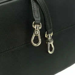 AIGNER Umhängetaschen<Dion Umhängetasche Leder 30 cm black