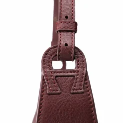 Clearance AIGNER Eliza Schultertasche Leder 25 cm port red