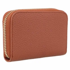 Hot AIGNER Elsa Münzbörse RFID Leder 10 cm cognac brown