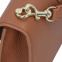 Outlet AIGNER Elsa Umhängetasche Leder 21.5 cm cognac brown