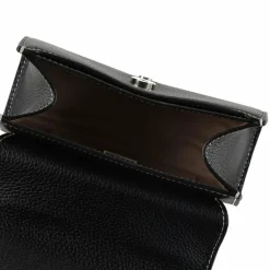 Clearance AIGNER Farah Handtasche Leder 18.5 cm black