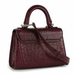 Hot AIGNER Farah Handtasche Leder 19 cm port red