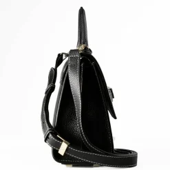 AIGNER Henkeltaschen<Farah Handtasche Leder 28 cm black