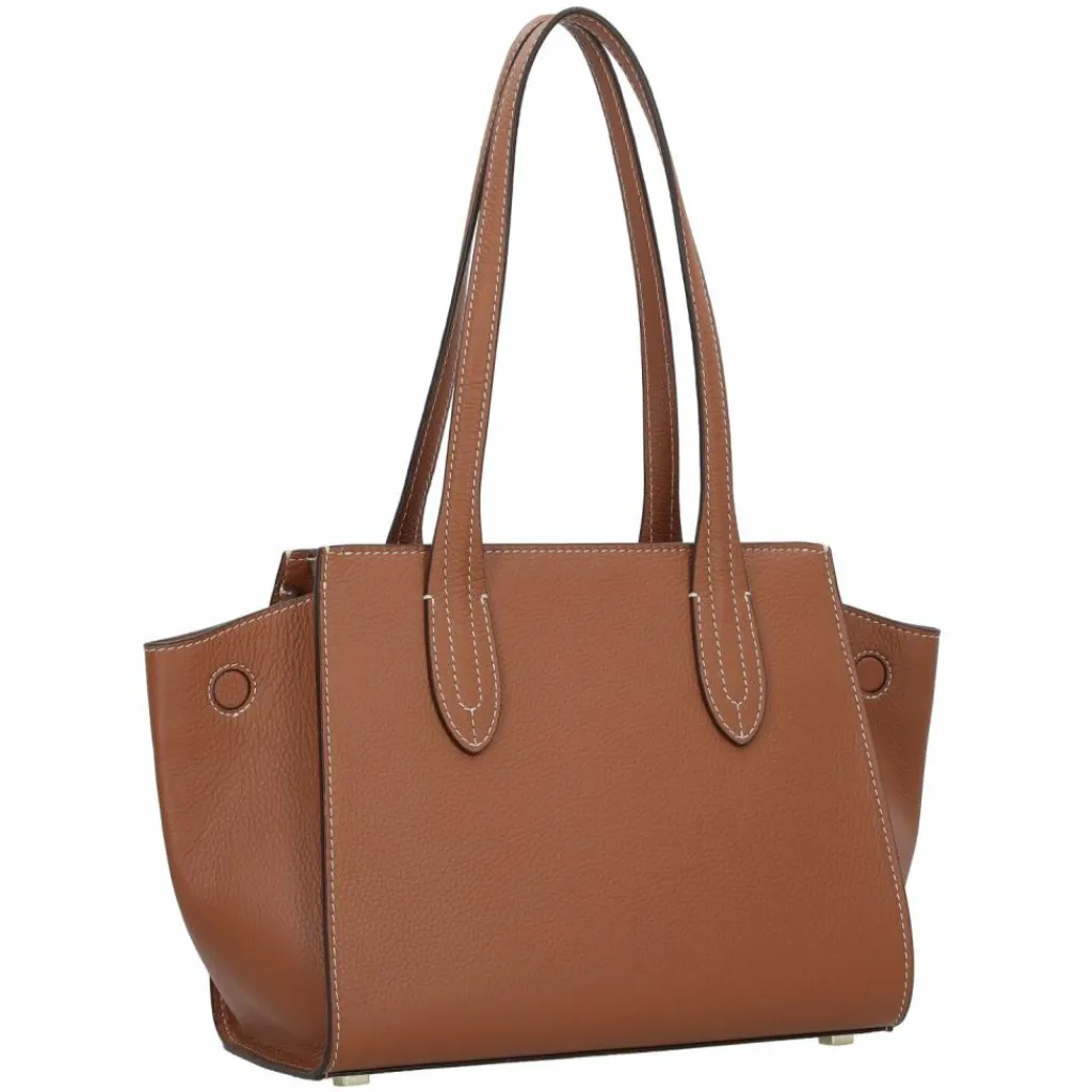 AIGNER Henkeltaschen|Schultertaschen<Farah Schultertasche Leder 38 cm cognac brown