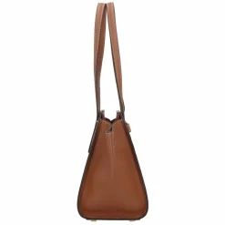 AIGNER Henkeltaschen|Schultertaschen<Farah Schultertasche Leder 38 cm cognac brown
