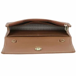 AIGNER Fashion Clutch Geldbörse Leder 21 cm cognac brown