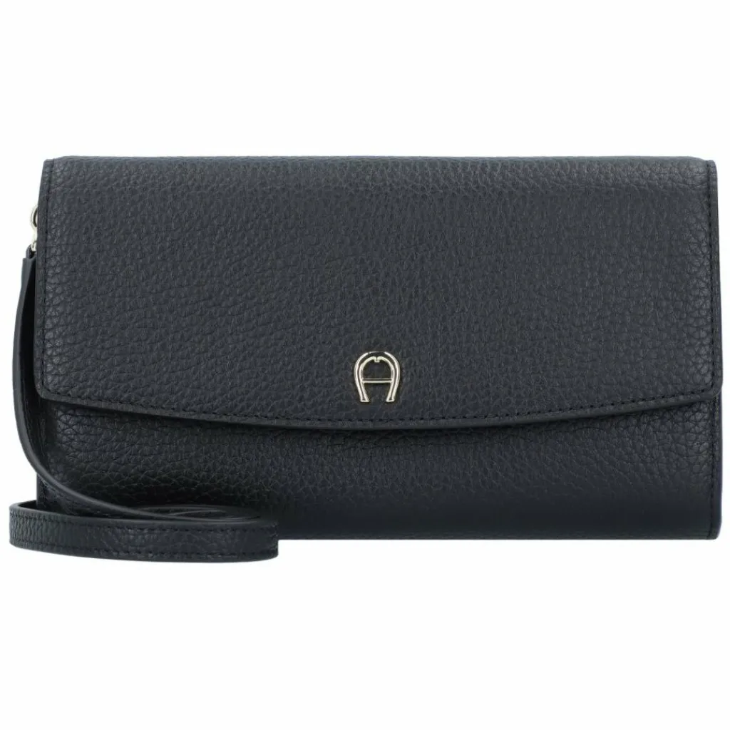 AIGNER Abendtaschen & Clutches<Fashion Clutch Geldbörse Leder 12.5 cm black