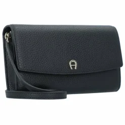 AIGNER Abendtaschen & Clutches<Fashion Clutch Geldbörse Leder 12.5 cm black