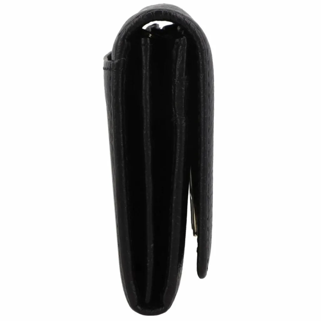 AIGNER Damengeldbörsen Querformat<Fashion Geldbörse RFID Schutz Leder 20 cm black