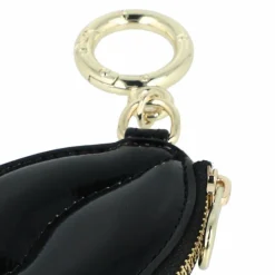 AIGNER Schlüsselanhänger<Fashion Taschenanhänger Leder 12 cm black