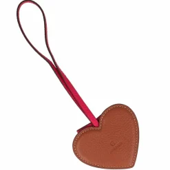 AIGNER Schlüsselanhänger<Fashion Taschenanhänger Leder 8 cm orchid pink