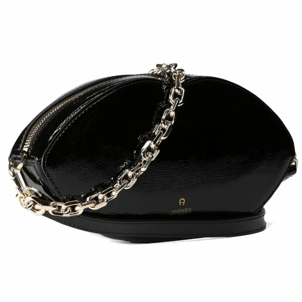 AIGNER Umhängetaschen<Fashion Umhängetasche Leder 23 cm black