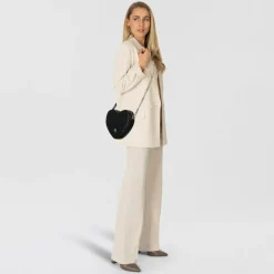 Clearance AIGNER Fashion Umhängetasche Leder 19 cm black