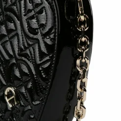 Clearance AIGNER Fashion Umhängetasche Leder 19 cm black