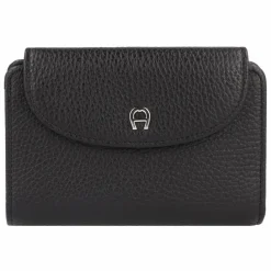 Damen AIGNER Geldbörse RFID Schutz Leder 14 cm