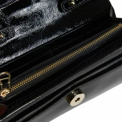 Clearance AIGNER Handtasche RFID Schutz Leder 19 cm black