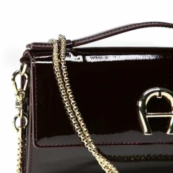 AIGNER Handtasche RFID Schutz Leder 19 cm