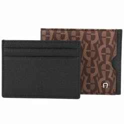 Herren AIGNER Icon Cover Geldbörse RFID Leder 11 cm