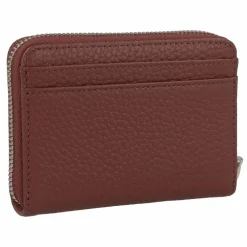 Clearance AIGNER Ivy Geldbörse RFID Schutz Leder 11.5 cm dark cognac
