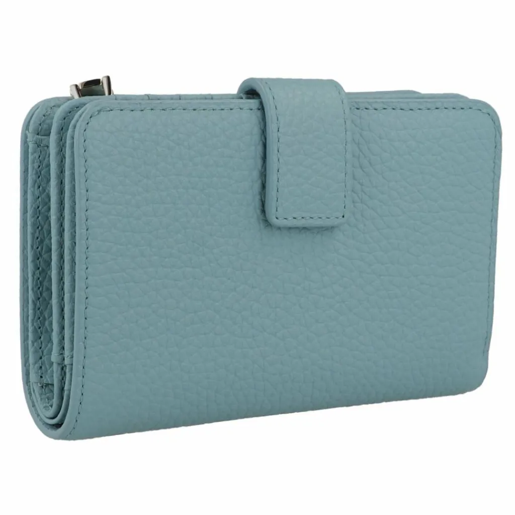 Hot AIGNER Ivy Geldbörse RFID Leder 14 cm aquamarine blue