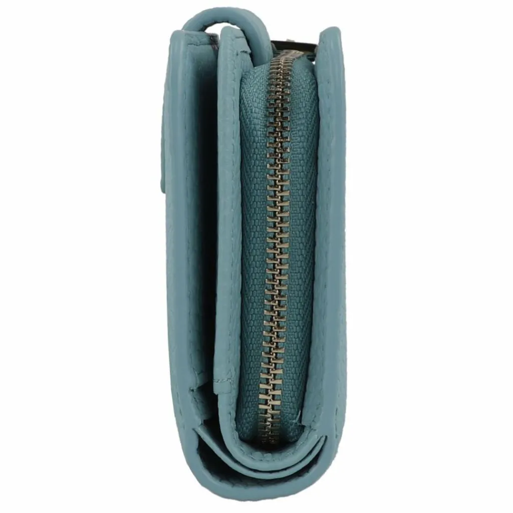 Hot AIGNER Ivy Geldbörse RFID Leder 14 cm aquamarine blue