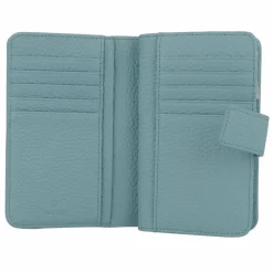 Hot AIGNER Ivy Geldbörse RFID Leder 14 cm aquamarine blue